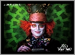 Johnny Depp, Aktor, Alicja w Krainie Czarów, Film, Alice in Wonderland